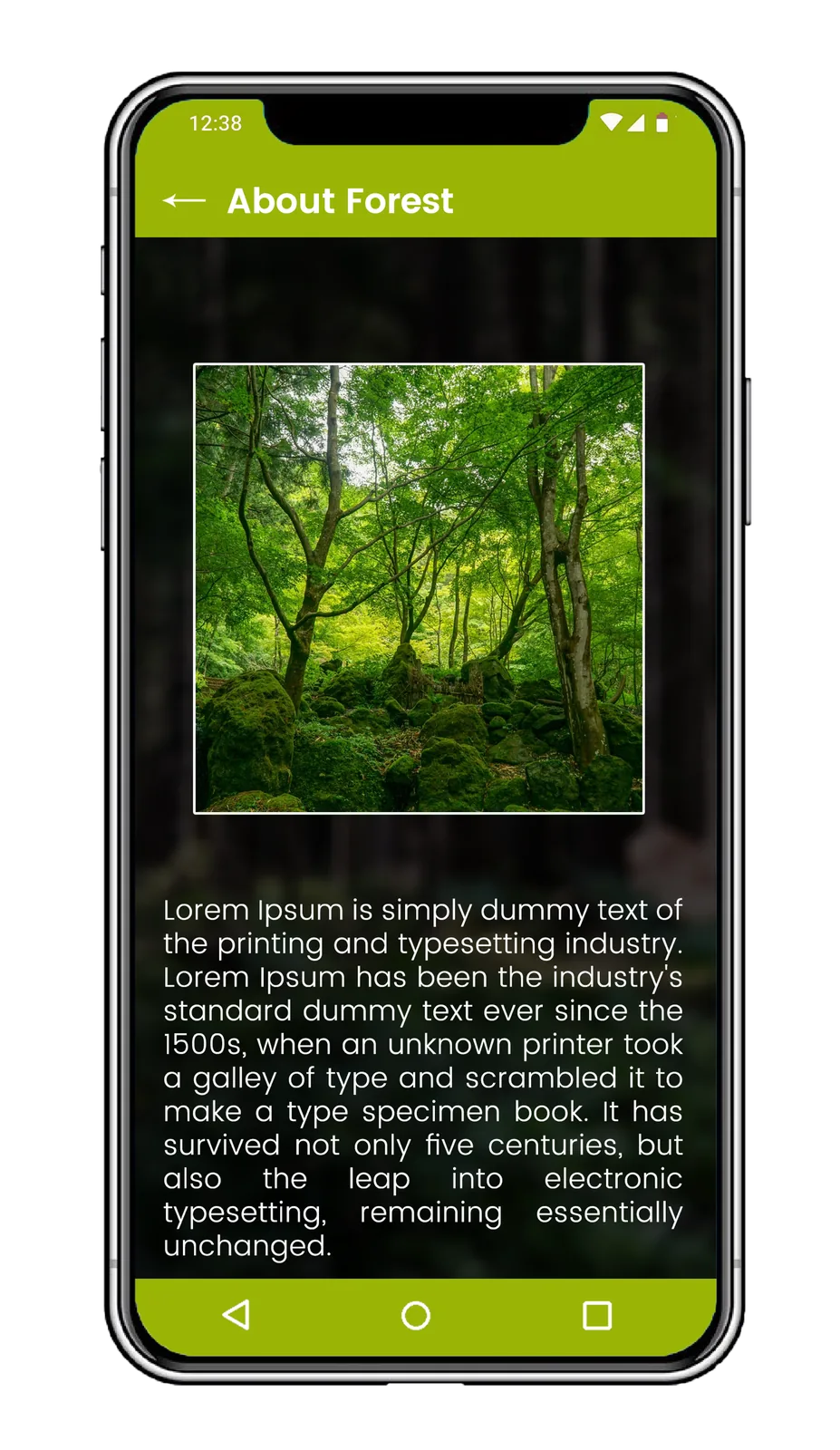 Forest content
