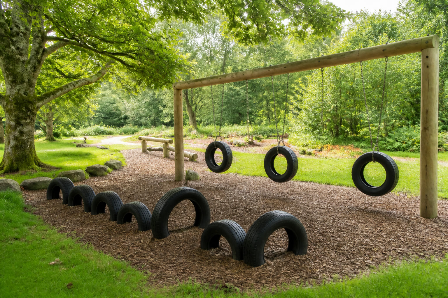 Tyre swings
