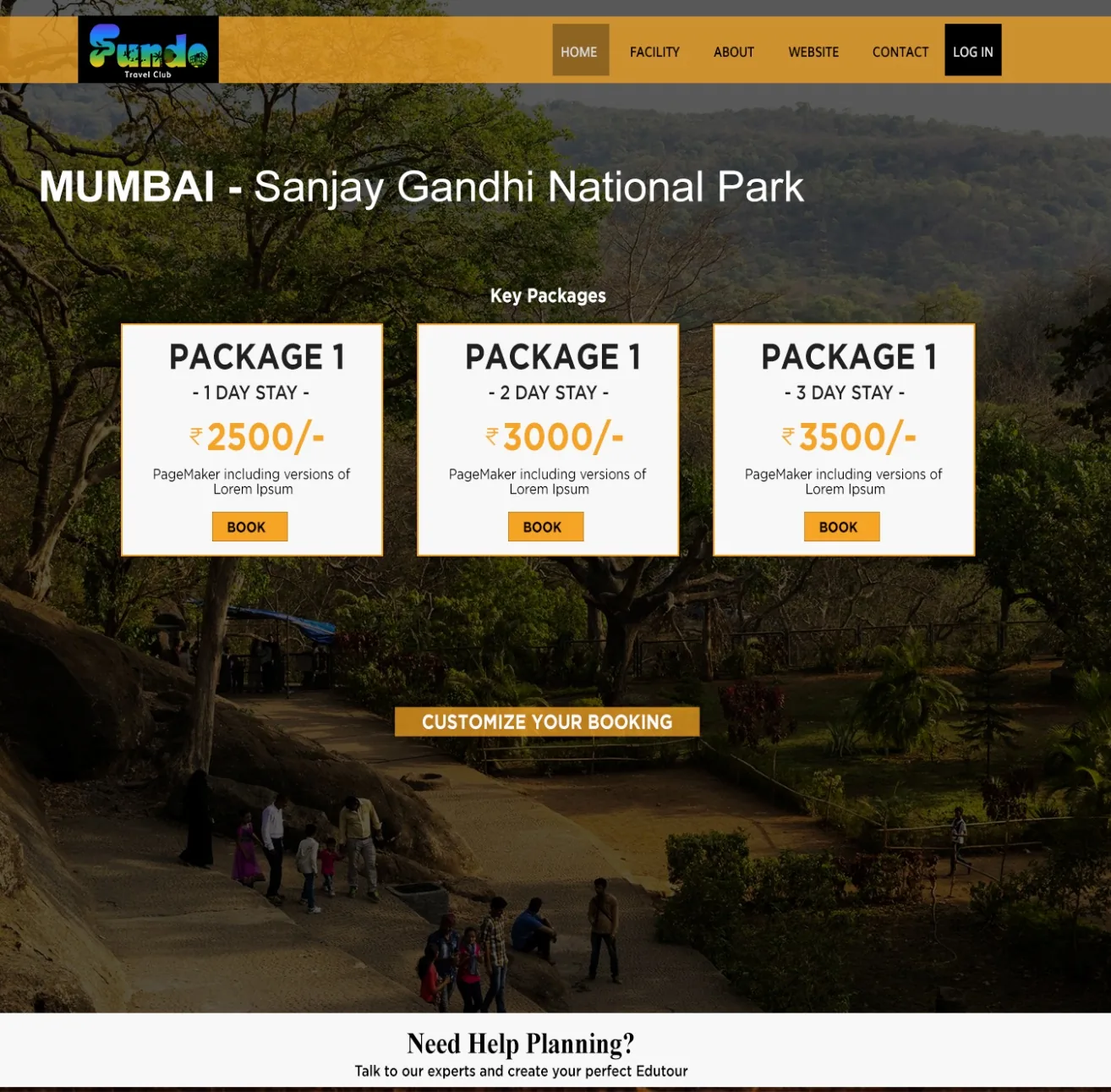 Destination package