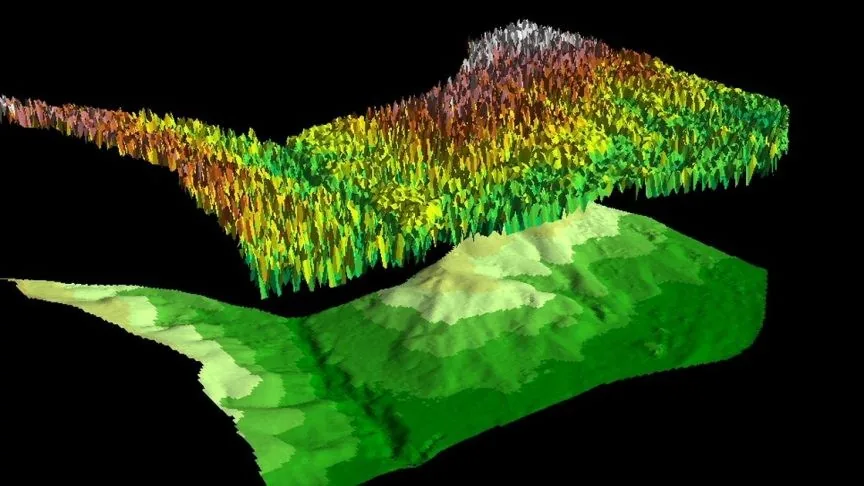 3D terrain model